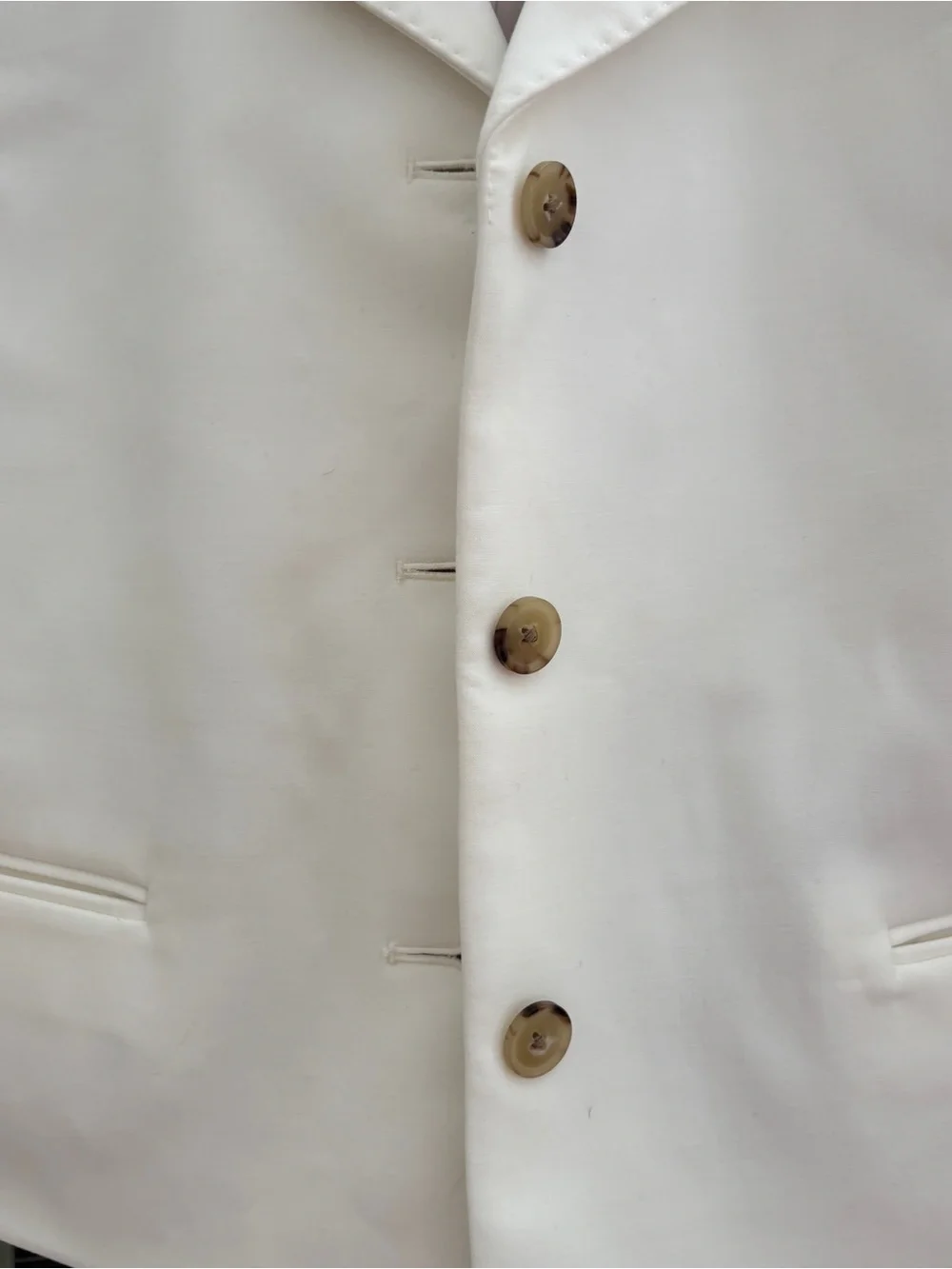 J. Crew Cropped Lady Blazer in four seasons stretch ivory size 10 women’s